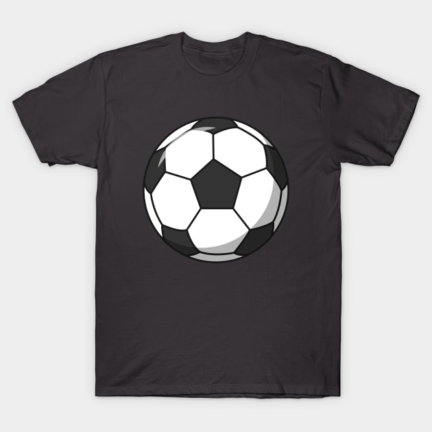 Soccer Ball T-Shirt by KH Studio